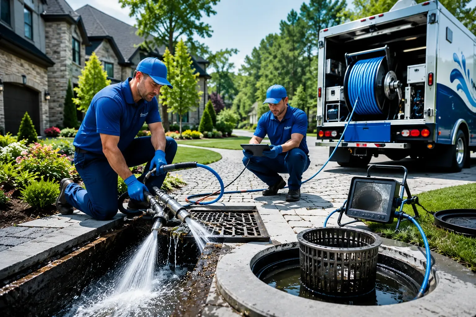 Local outdoor drain cleaning professionals in Lake Park, MN